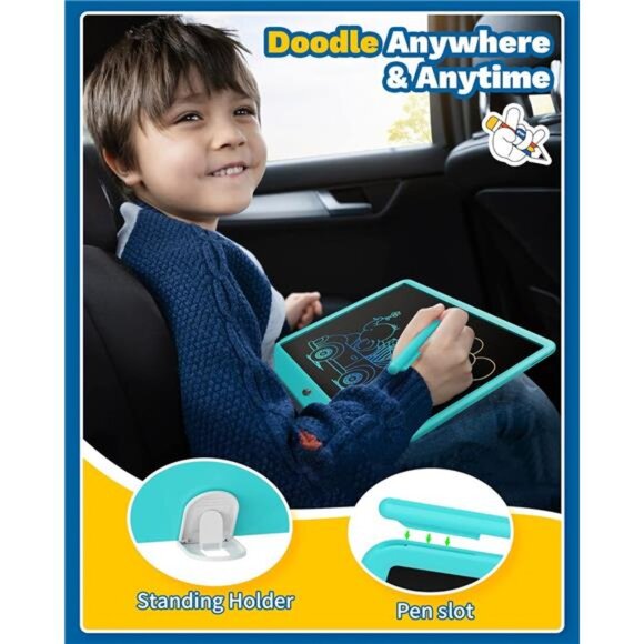 15inch LCD Writing Tablet Teen BoyGirl GiftsIdeas,Easter Birthday Gifts for Kids - Picture 5 of 7